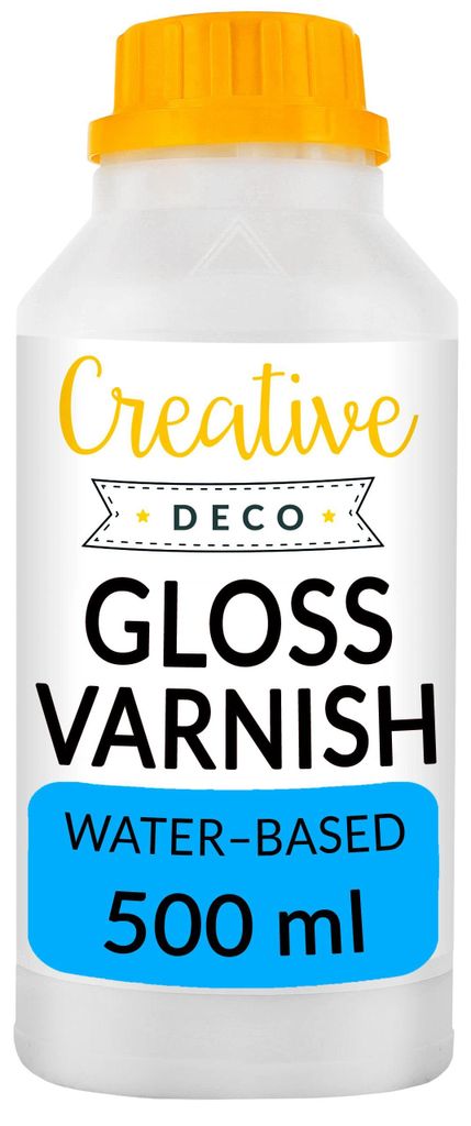 Creative Deco Professionele Acryl Glanslak, 500 ml Fles Productafbeelding 