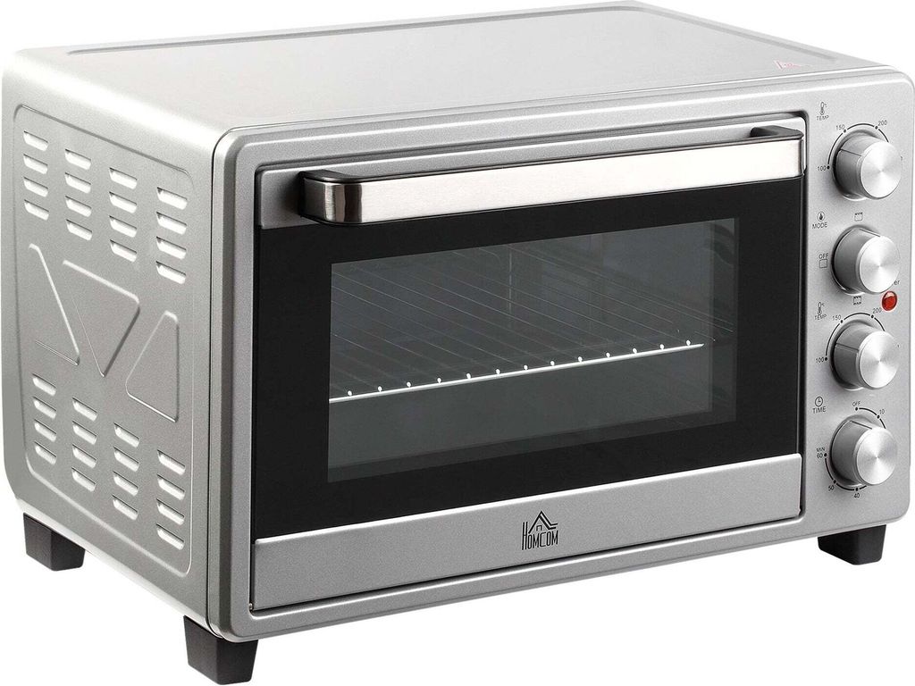 HOMCOM Minibackofen 32L 1600W Elektrischer Mini Ofen mit Produktbild 1