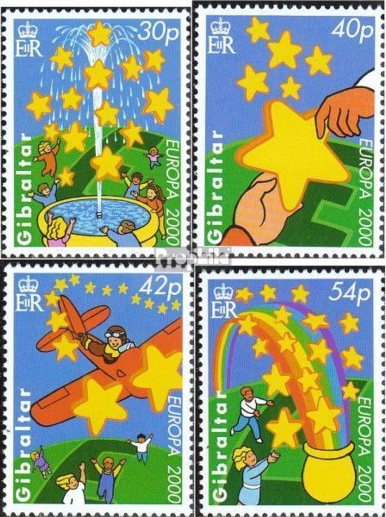 Briefmarken Gibraltar 2000 Mi 905-908 (kompl.Ausg.) Produktbild 