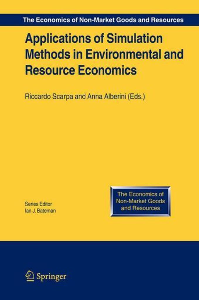 Anwendungen von Simulationsmethoden in der Umwelt- und Ressourcenökonomie