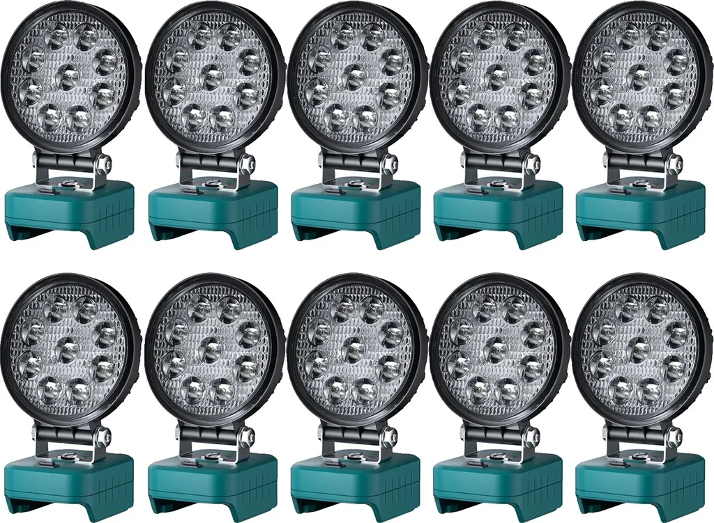 Fini les zones d'ombre avec la lampe de travail LED 27W pack de 10 unités