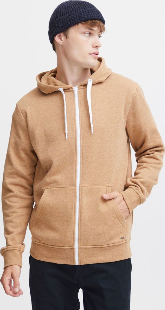 SOLID SDOlli Zip-Hood Herren Sweatjacke Kapuzenjacke Hoodie mit Kapuze Kordelzug Reißverschluss Kängurutasche Regular fit