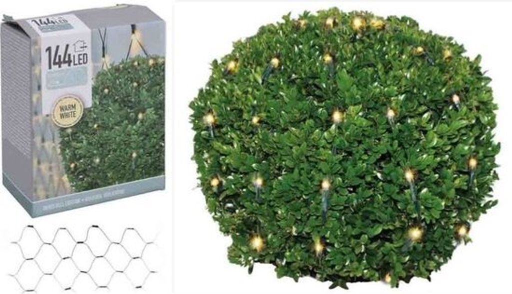 koopman Lichternetz für Buchsbäume, Ø120cm, 144 LEDs, Produktbild 10