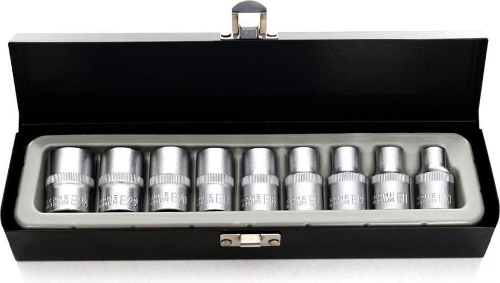 Torx-Steckschlüsselsatz 9-tlg. KD10227 Koffer!