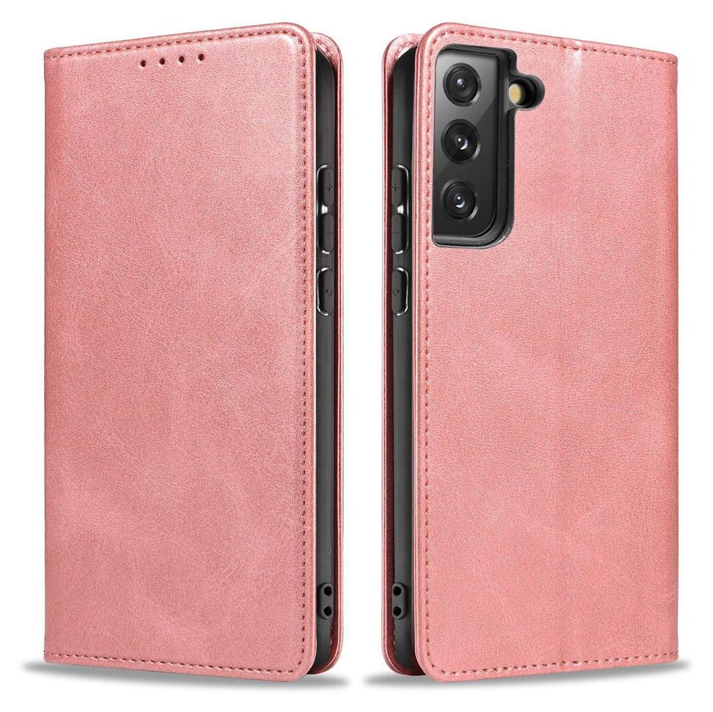 Handyhülle für Samsung Galaxy S21 5G Kunstleder Flip Cover Produktbild 