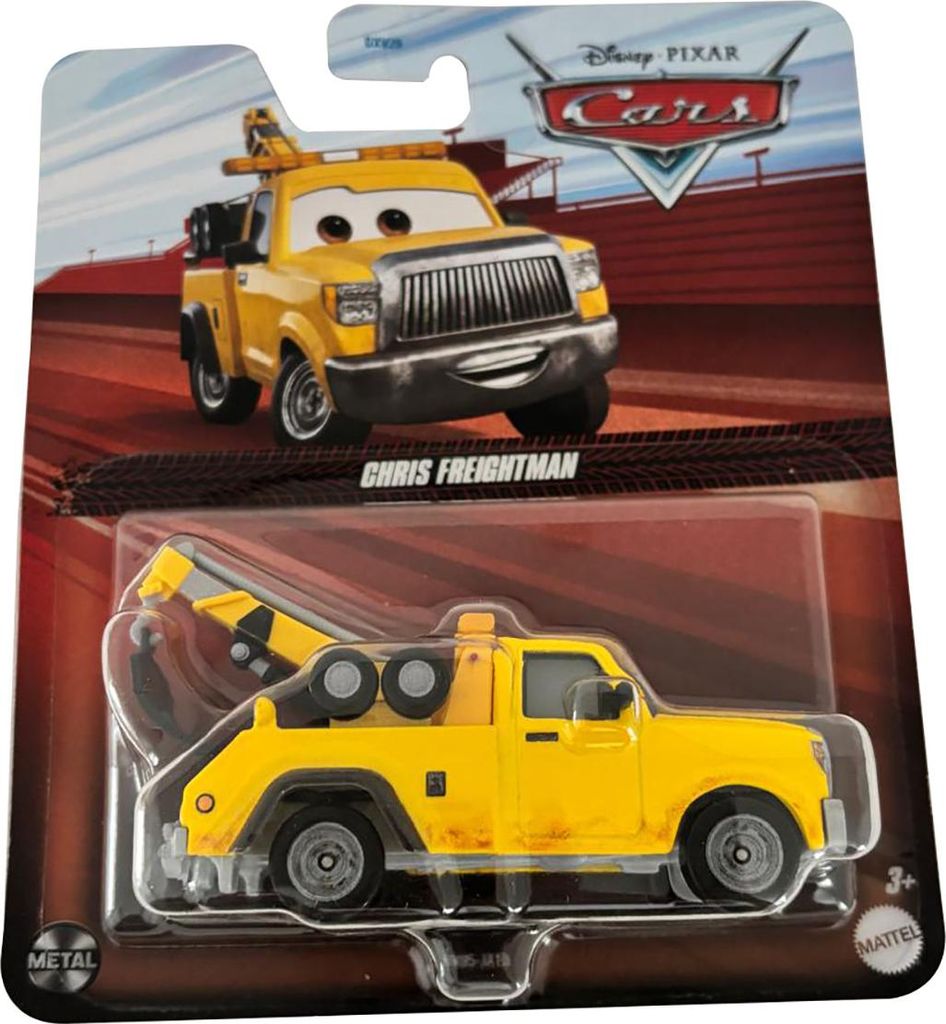 Disney Cars, Chris Freightman, kovové auto, Die Cast 1:55, Obrázek produktu 