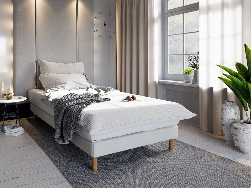 Bett für Teenager 80x200 HENRYK – beige