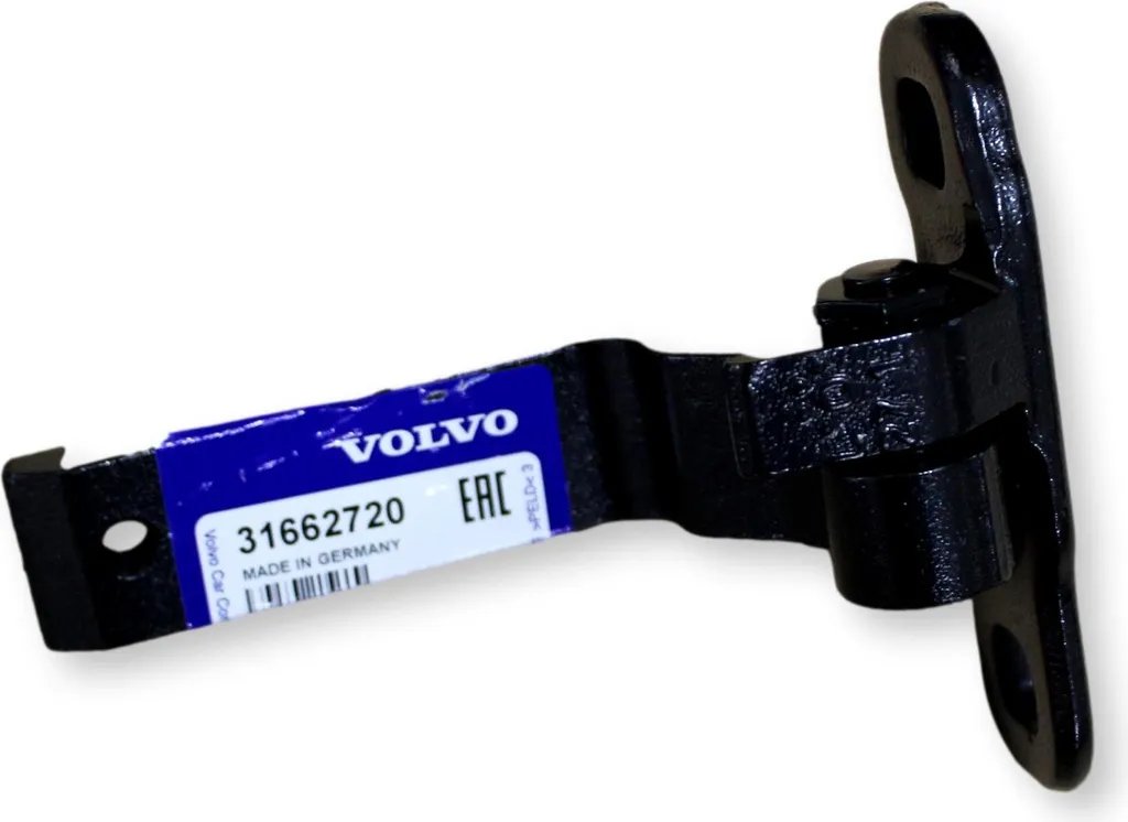 Charnière inférieure gauche Volvo 31662720 en acier renforcé S60 V60 CC