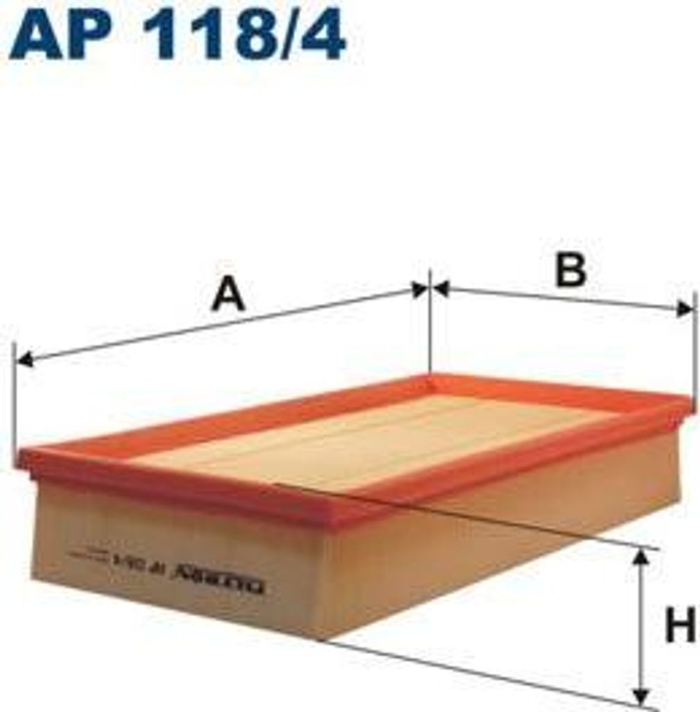 FILTRON AP 118/4 Luftfilter OE 0030947104 kompatibel mit E-Klasse
