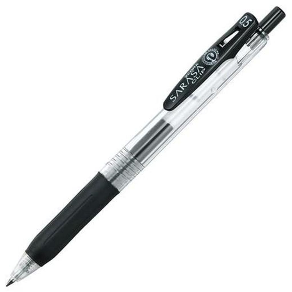 Gelpen "Sarasa Clip", zwart, 0,33 mm, vulpen met Productafbeelding 