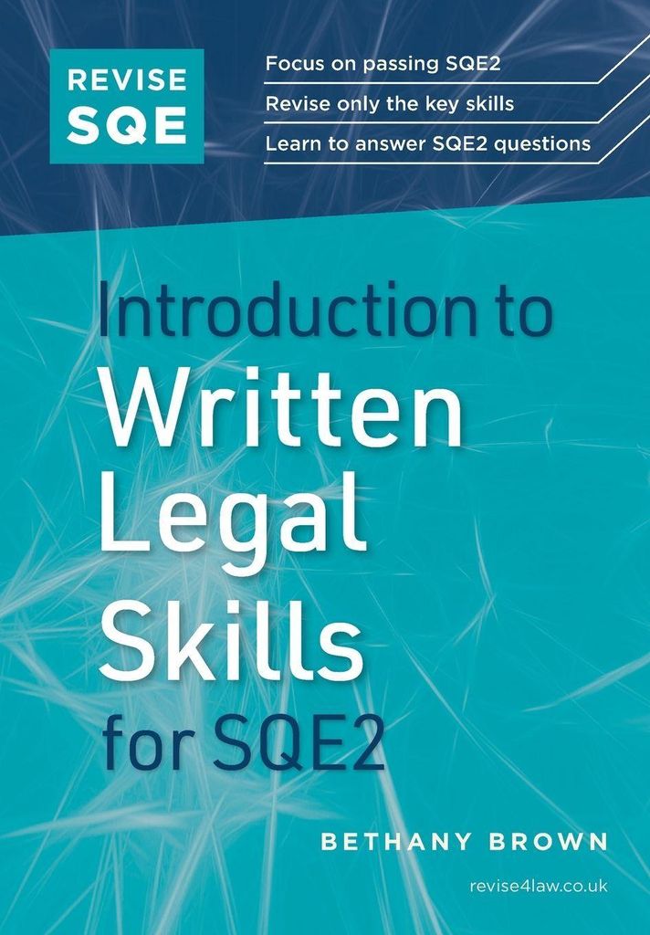 Introduction To Written Legal Skills – Lingua: Inglese