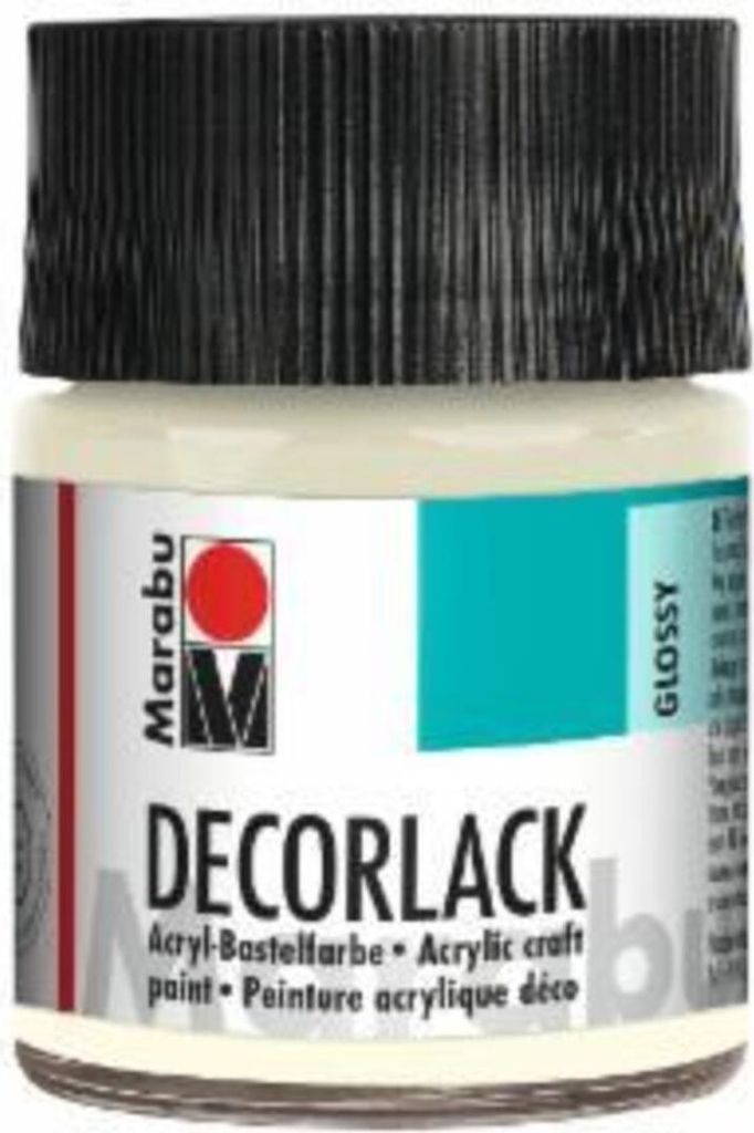 Marabu Acryllack "Decorlack" farblos 50 ml im Glas