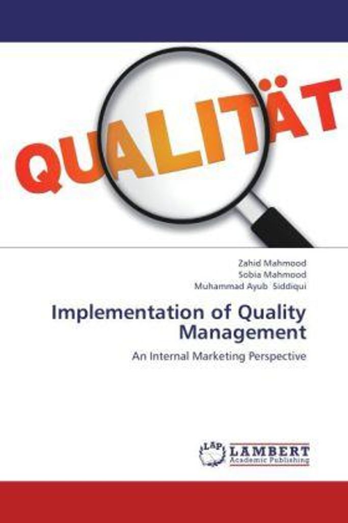 Mahmood, Z: Implementation of Quality Management