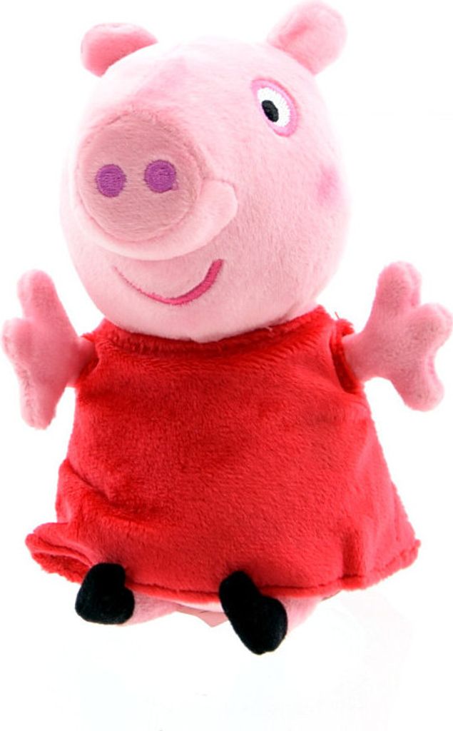 Peppa Wutz Plüschfigur mit Sound (15cm) Kuscheltier Produktbild 