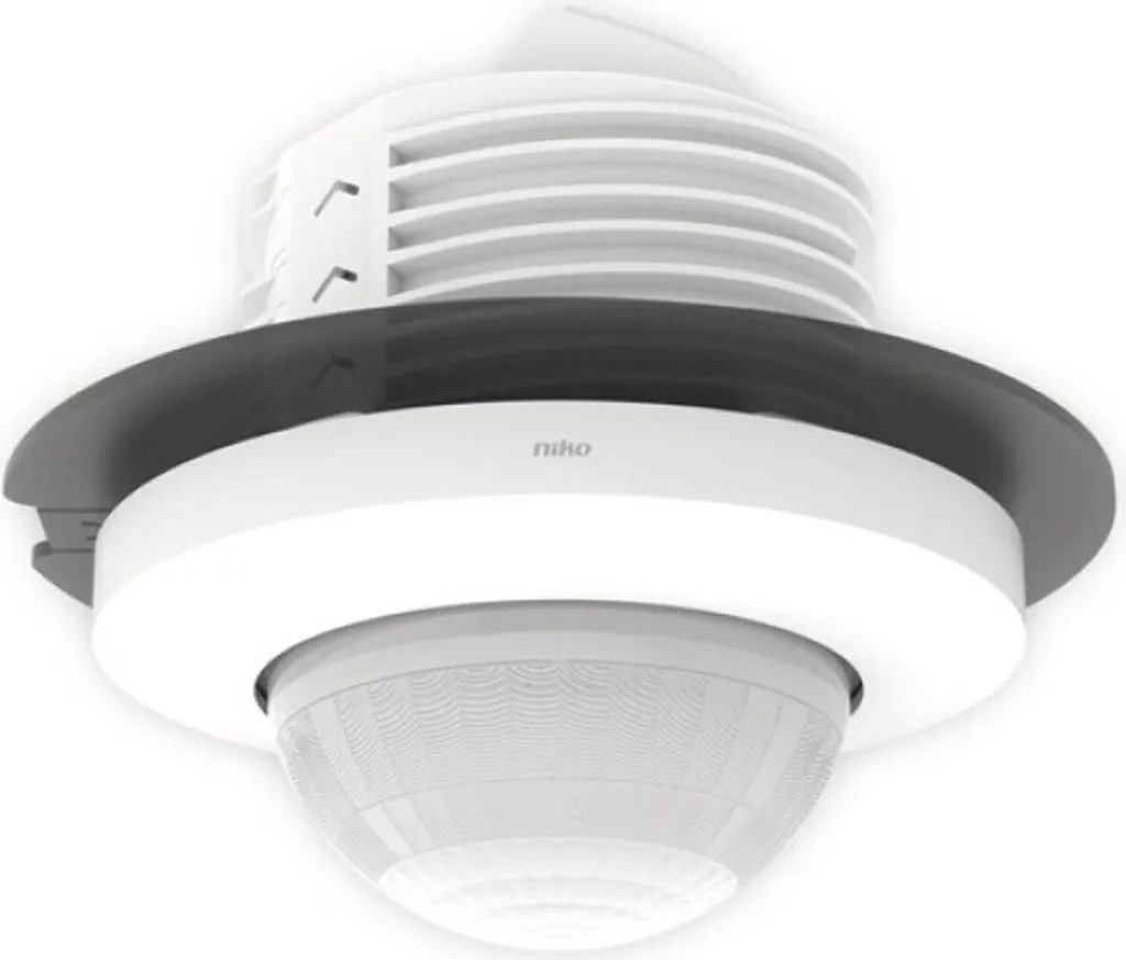 Détecteur de présence Niko P42LR 230V M pour faux plafond blanc