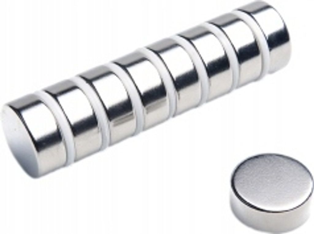 Neodym Magnete 20x8 mm N38, Extrem stark, Magnettafeln, Kühlschränke, Whiteboards, DIY