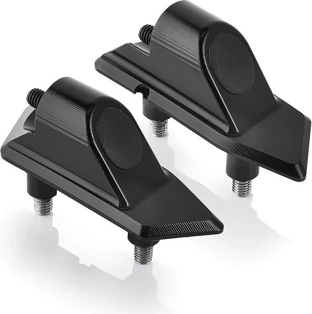 Kit d'adaptation Rizoma BS794 noir pour montage de rétroviseurs