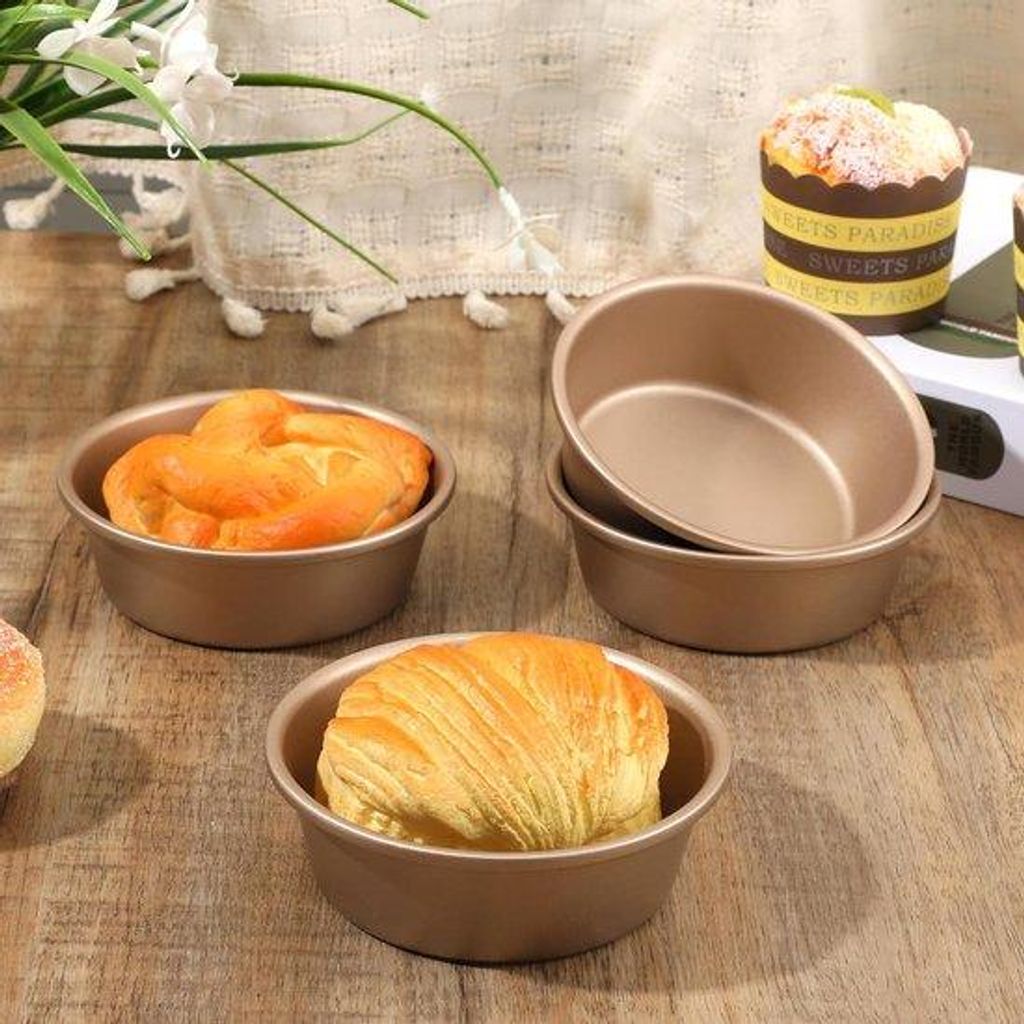 Mini-Cake-Formen für die Airfryer, 6er Set, Rezeptformen für Cupcakes, 10 cm große Hamburger-Formen, Antihaft-Formen für die Airfryer, Mini-Cak...