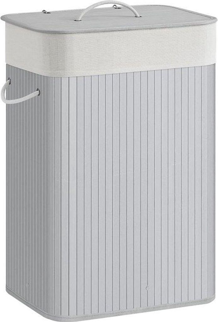 Graue 72l Wassersortierer mit Deckel, Metallrahmen, 40x30x60cm