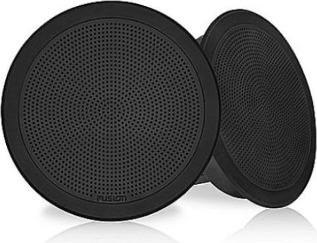 Marine-Lautsprecher 6,5" rund schwarz Einbau | Fusion 010-02299-01