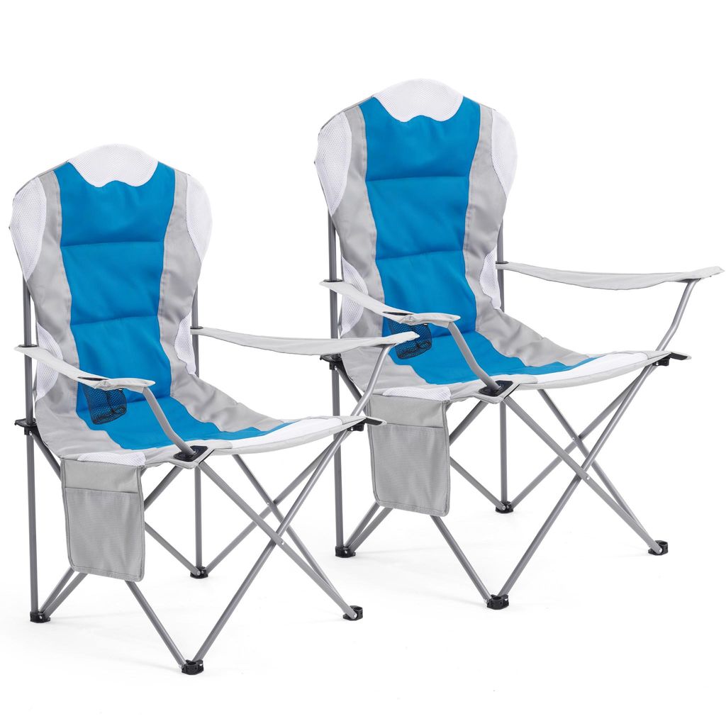 Mondeer Klappbarer Campingstuhl 2er Set mit Produktbild 