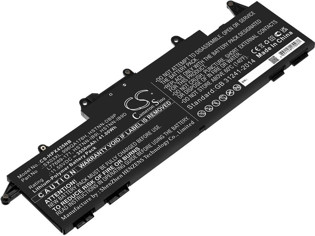 Akku für HP ProBook x360 435 G7, 3550 mAh, Li-Pol