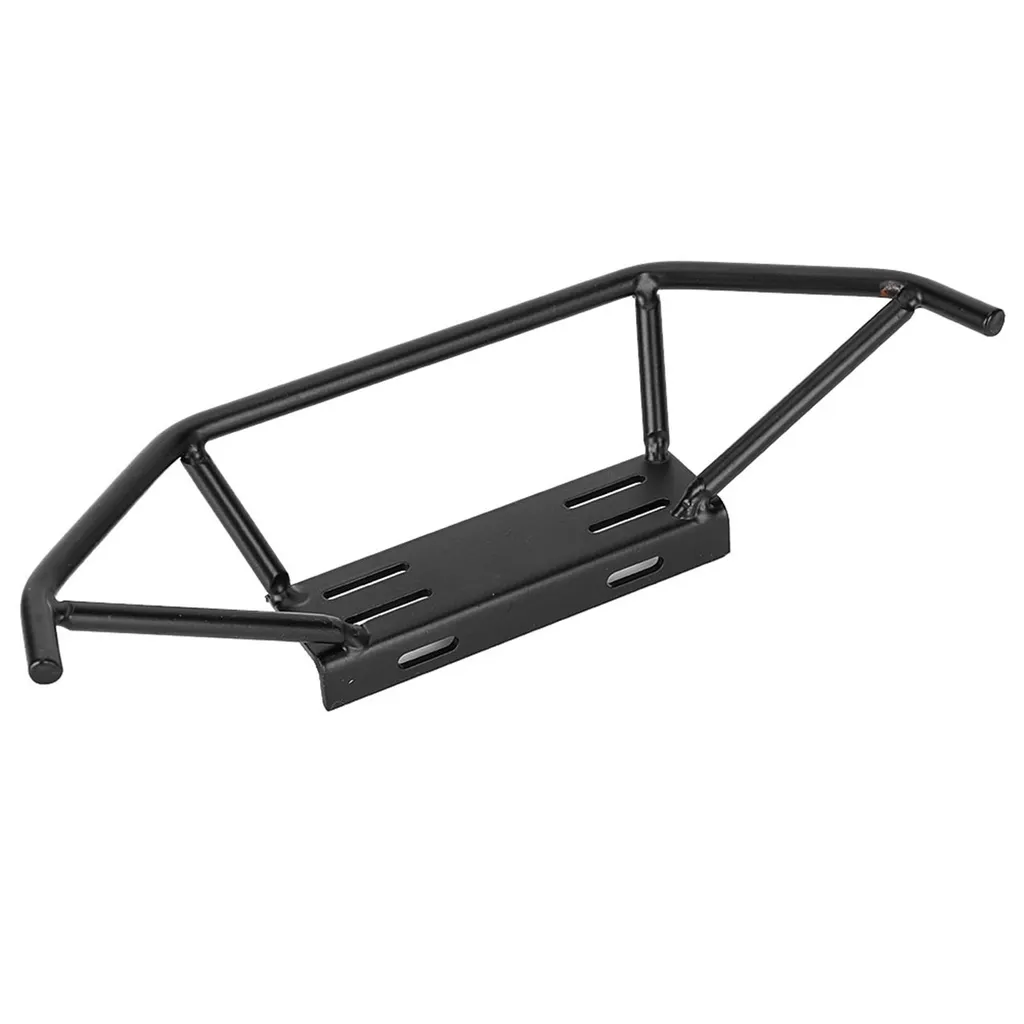 Pare-chocs RC Tout-Terrain avec Support LED - Métal Robuste pour 1/10