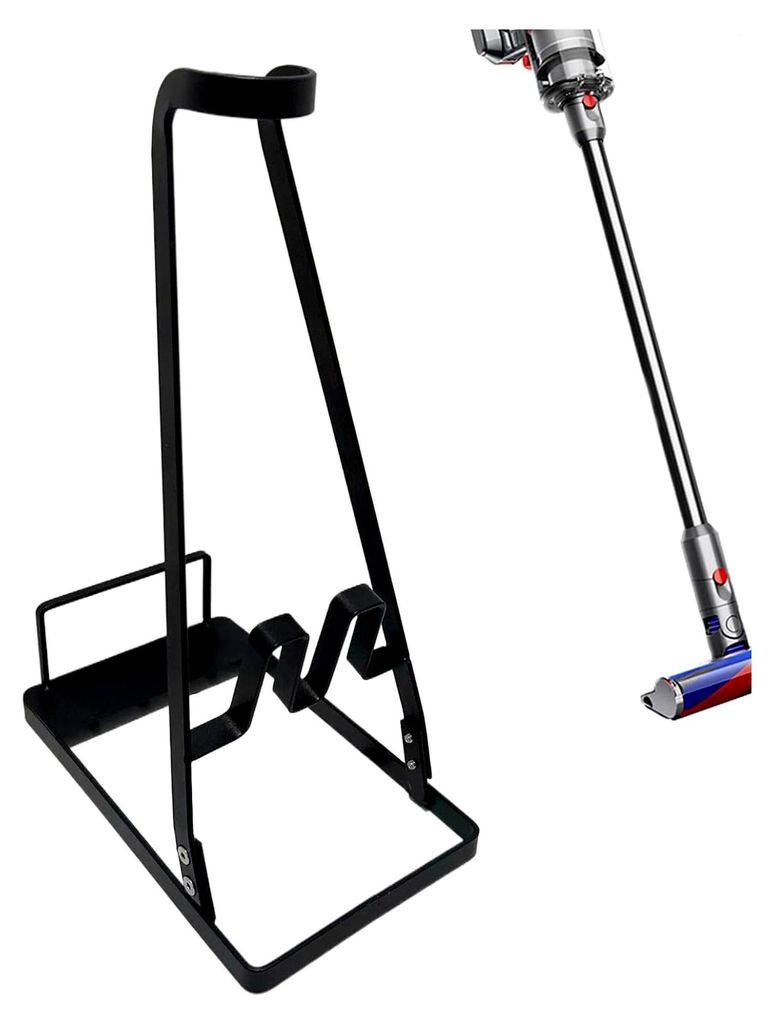 Aufbewahrung für Staubsaugerzubehör | Metallständer für vertikale Lagerung | Staubsaugerhalter für Zuhause, Küche, Schlafzimmer, Wohnzimmer, ...