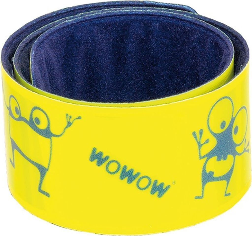 Wowow Reflexband Goyo gelb, 38x3cm, Kinder, gelb (2er Pack)