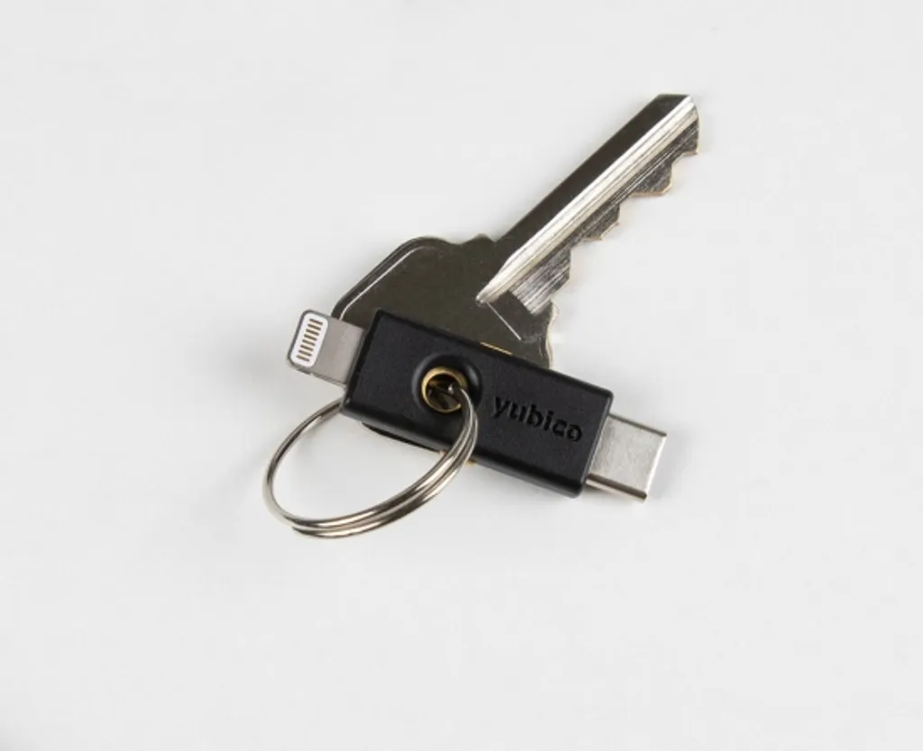 Clé de Sécurité USB-C et Lightning pour iPhone et MacBook Yubikey 5Ci Pro - 9