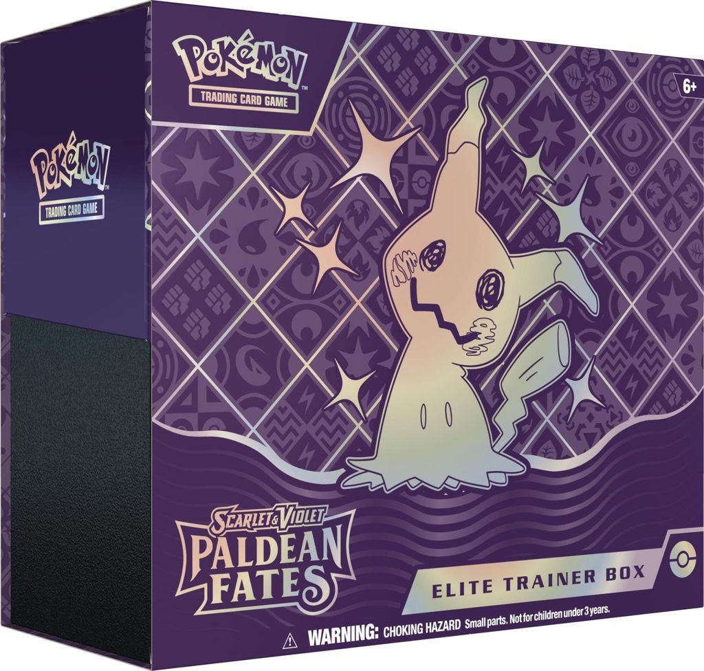 Pokémon Scarlet & Violet Paldean Fates - Elite Trainer Box Zdjęcie produktu 
