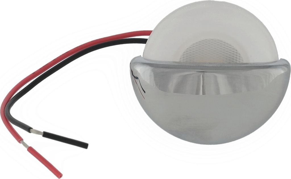 12 V LED Wandleuchte Licht Einbauspot Lampe Innen / Außen Boote Wohnmobil wasserdicht
