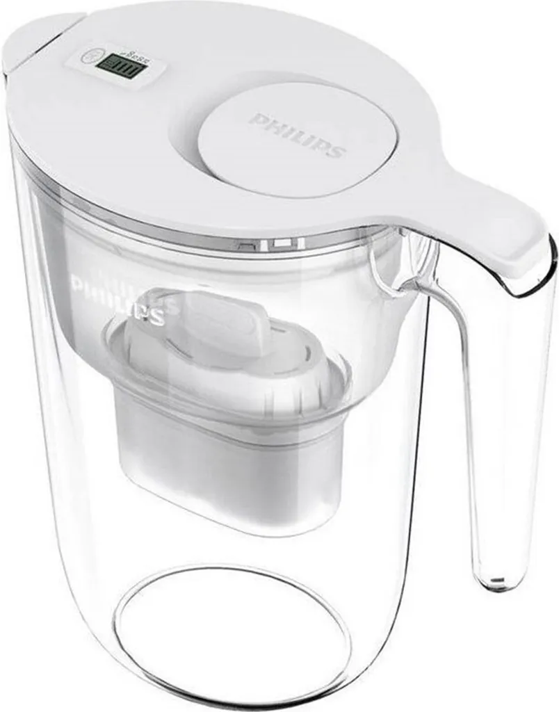 Carafe Filtrante Philips 3,4 L Micro X-Clean pour Eau de Robinet Pure