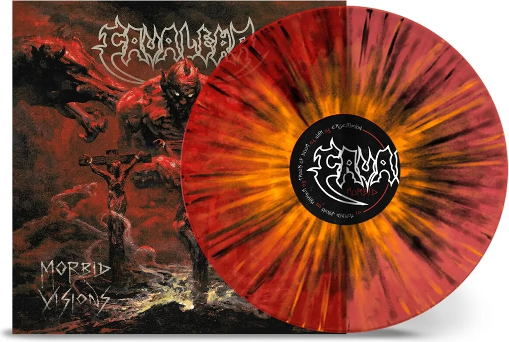 Vinyle Morbid Visions de Cavalera Edition Limitée Couleur Splatter