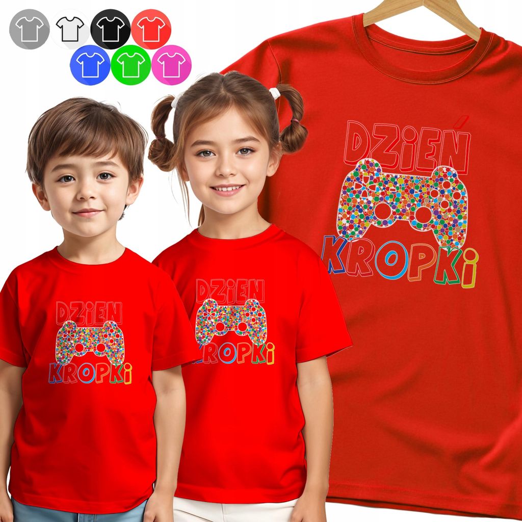 Kinder-T-Shirt - Punkt Tag Für Den Kleinen Gamer Punkt Gamer - 98 Xxs