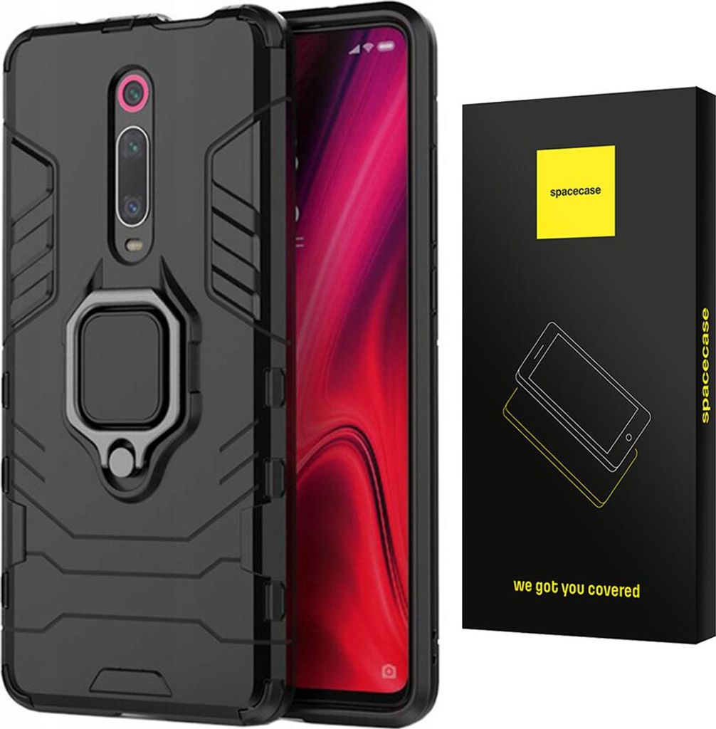 Spacecase X-Ring Mi 9T/9T Pro schwarz Produktbild 