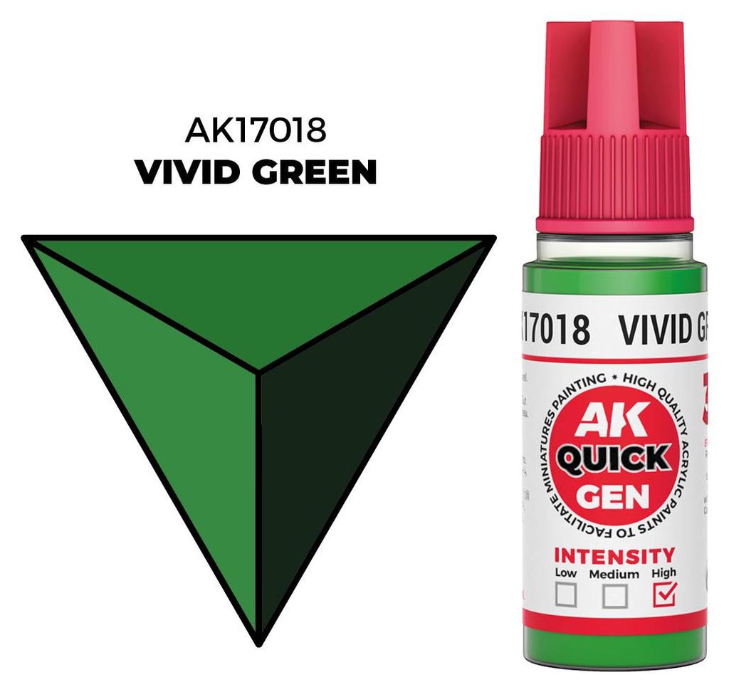 AK Interactive QUICK GEN Vivid Green