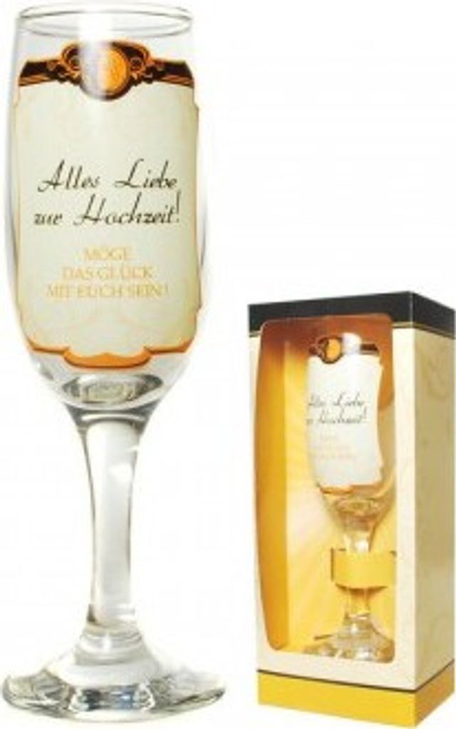 Sektglas Zur Hochzeit