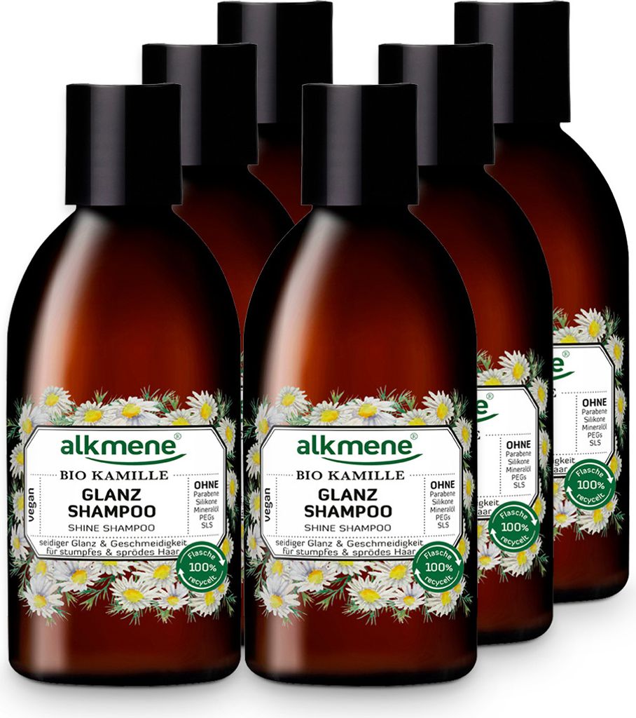 alkmene Glanz Haar Shampoo mit Bio Kamille - veganes Produktbild