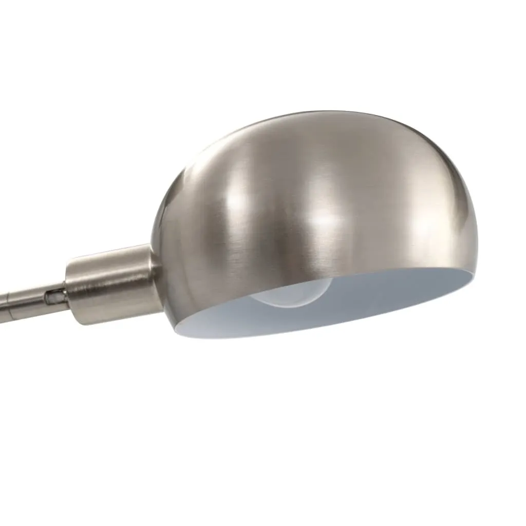 Lampadaire Argenté 200 cm 5 x E14 : Éclairage Puissant pour Pièce Sombre - 5