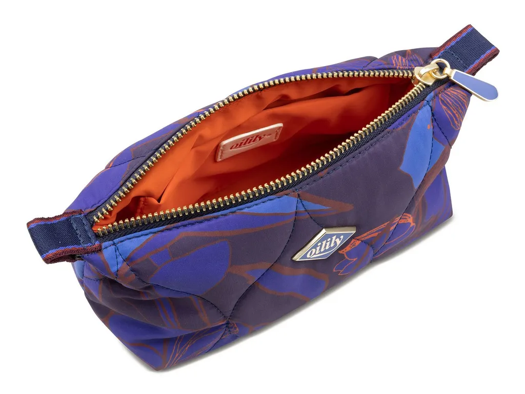 Trousse Maquillage Cora Eclipse Bleu - Finition Premium et Style Oilily - 4