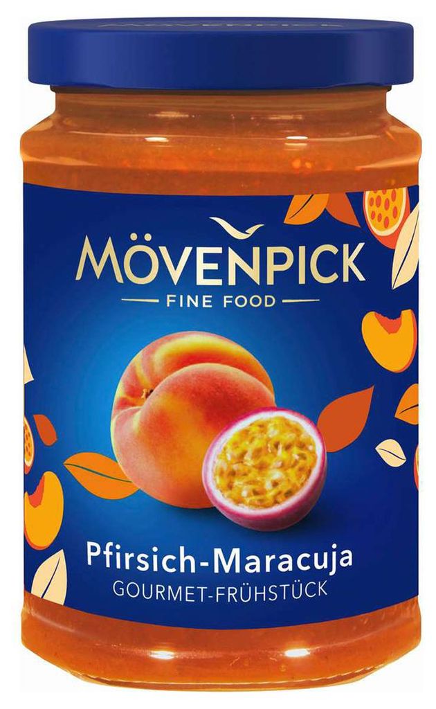 Mövenpick Crema da colazione gourmet alle pesche e al Immagine del prodotto 