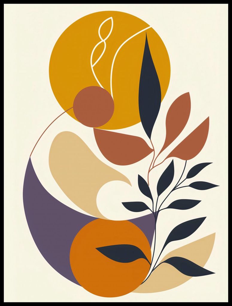 Plakat 60x80cm Harmonie der Natur