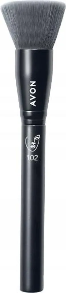 Pennello Viso Piatto AVON | Finish Impeccabile per Fondotinta Liquido