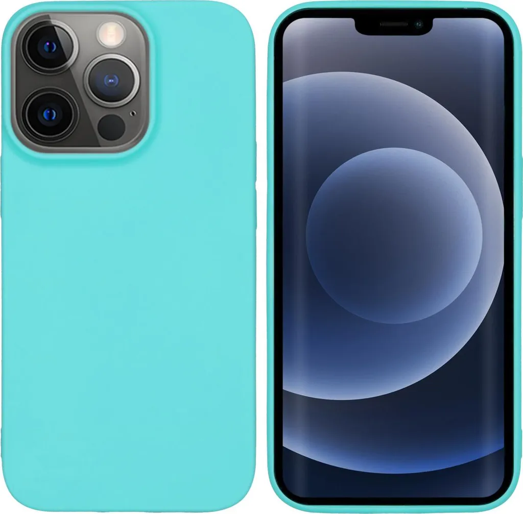 Custodia imoshion iPhone 13 Pro Verde Menta - Cover TPU Flessibile