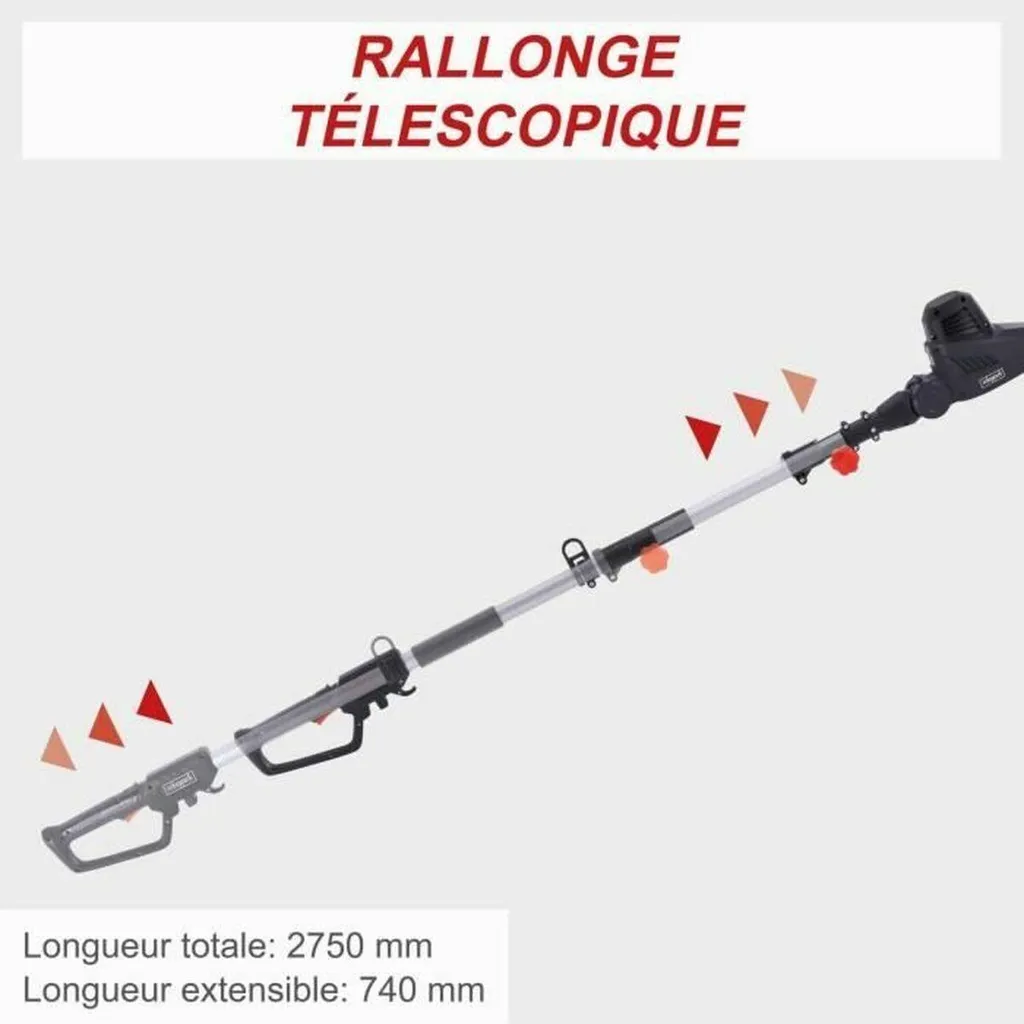 Sécateur électrique Scheppach ETHT500 sans fil pour taille précise - 3