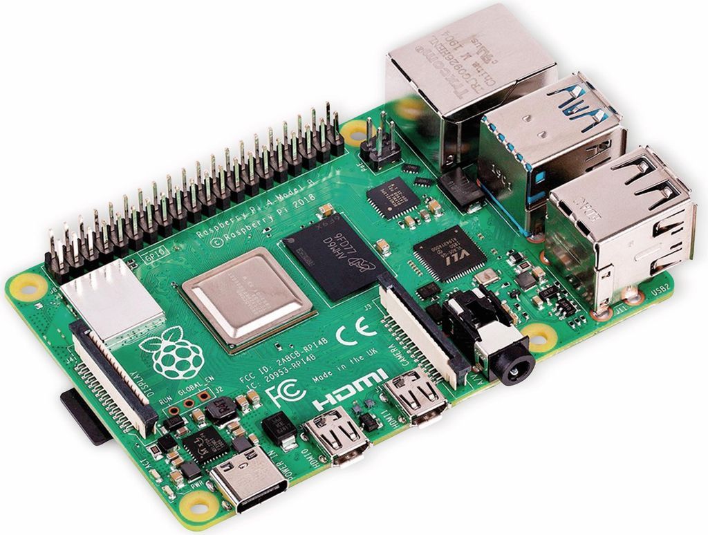 Raspberry Board Pi 4B CPU1.5GHz/4GB/USB3.0/MHDMI/BT/Wifi Immagine del prodotto 