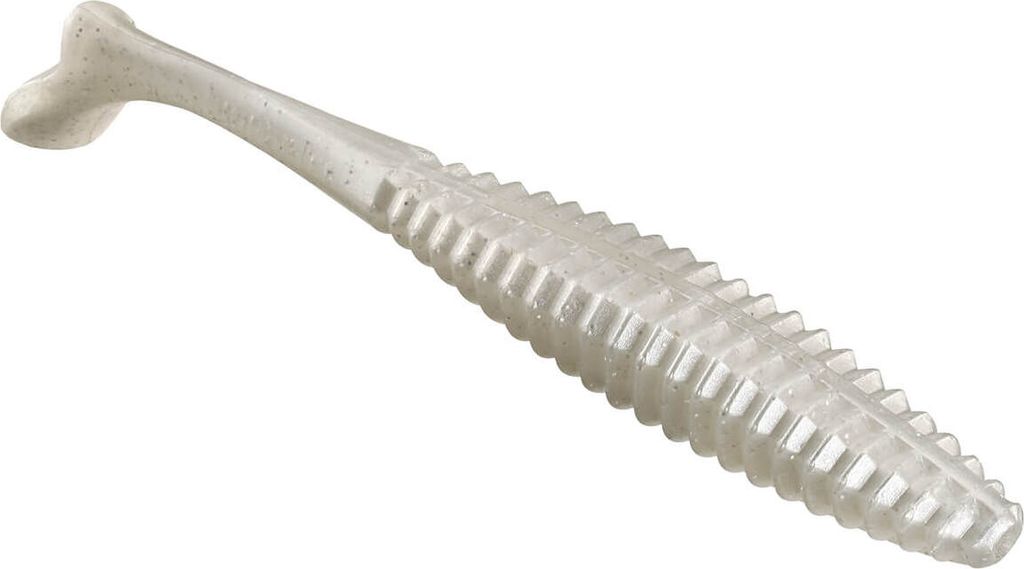 13 Fishing Pleasure Shad 4.5" Whitey Tighties