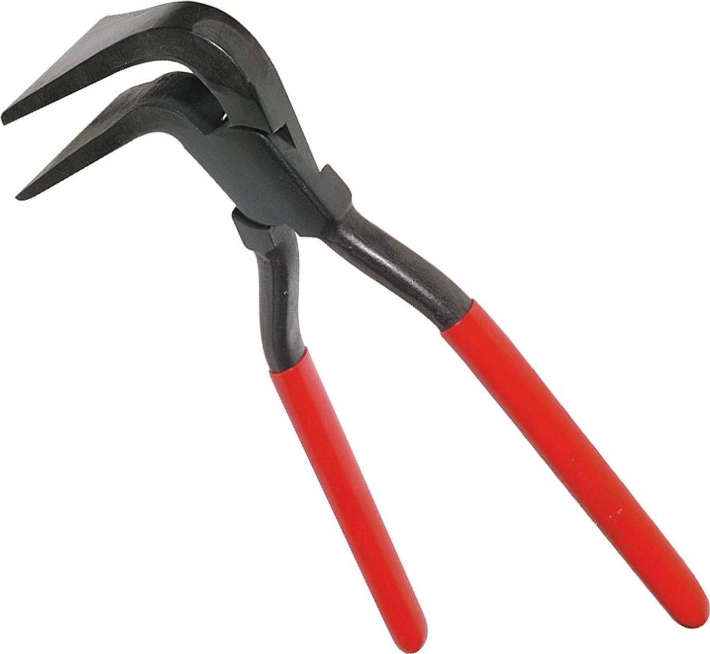 STUBAI Falzzange 90° gebogen, mit eingelegtem Gewerbe 60mm - 282251