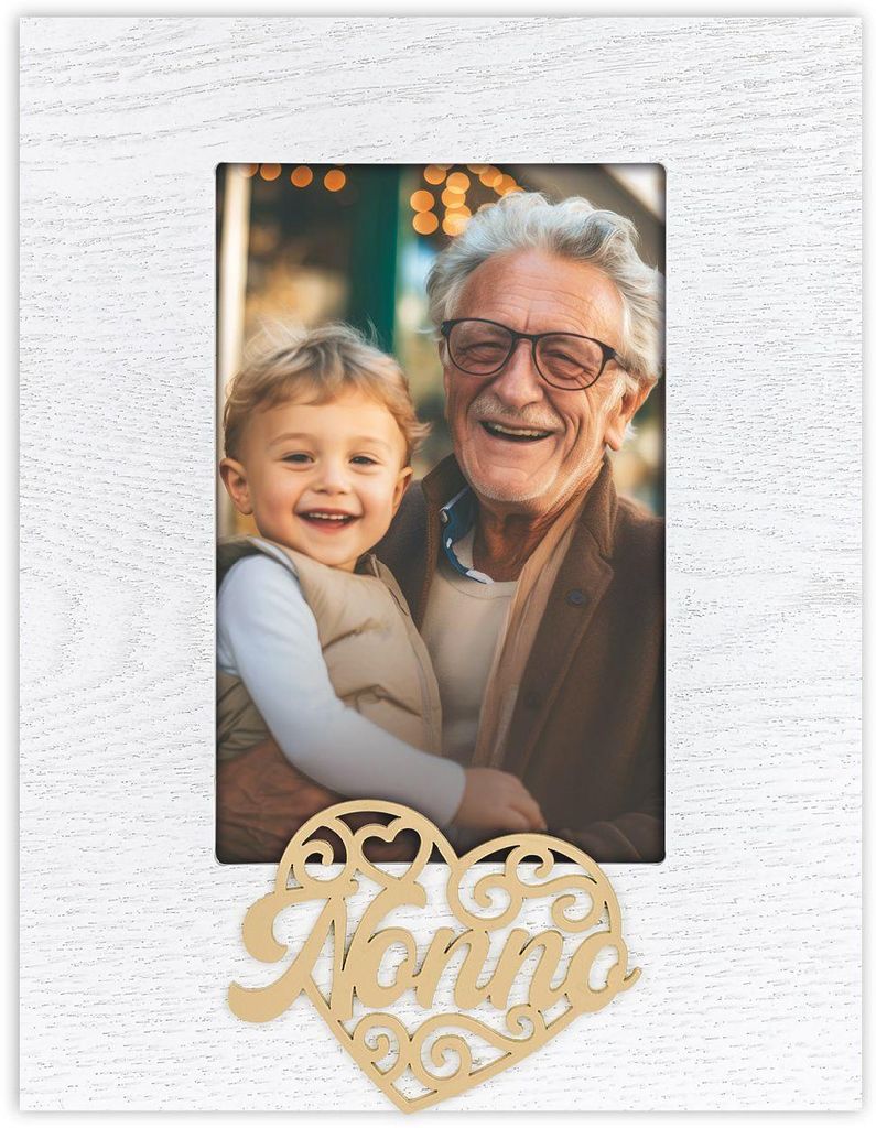 ZEP Holz-Portraitrahmen Gianni "Nonno" 10x15 cm Italienisch